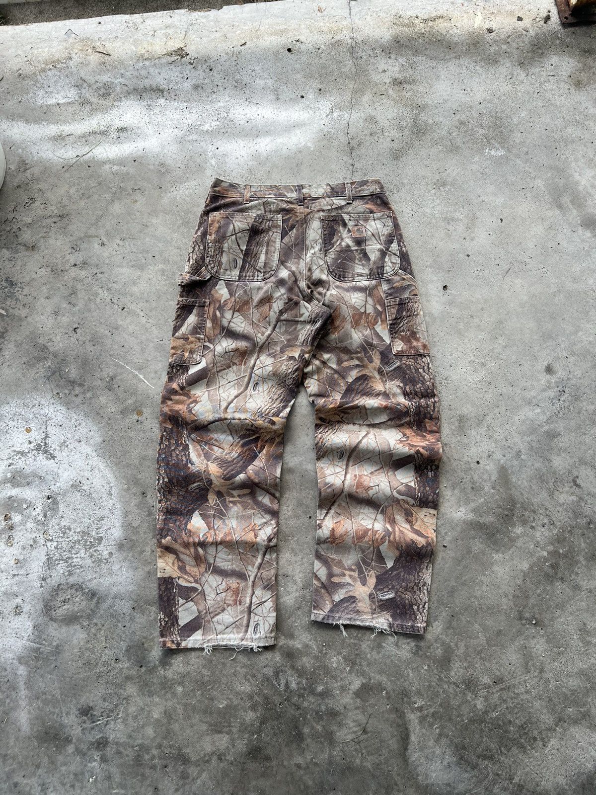 Carhartt Vintage Carhartt Realtree Single Knee Work Pant B196 Size US 34 / EU 50 - 1 Thumbnail
