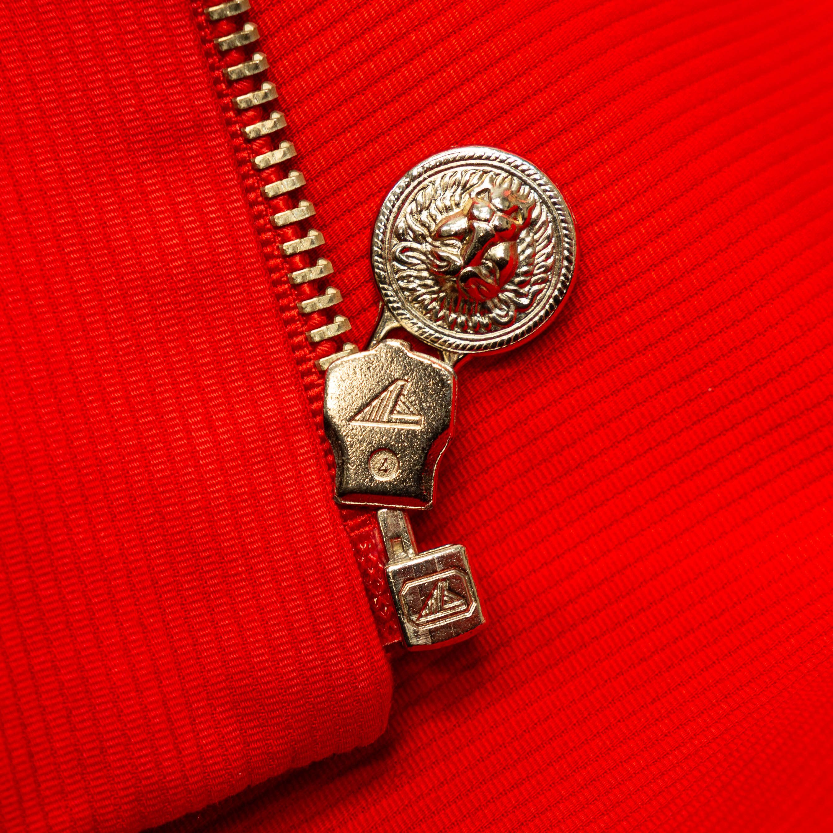 Versace × Versus VERSUS Gianni Versace Red Set Blazer Pants Vintage 90s 00s Size S / US 4 / IT 40 - 11 Thumbnail