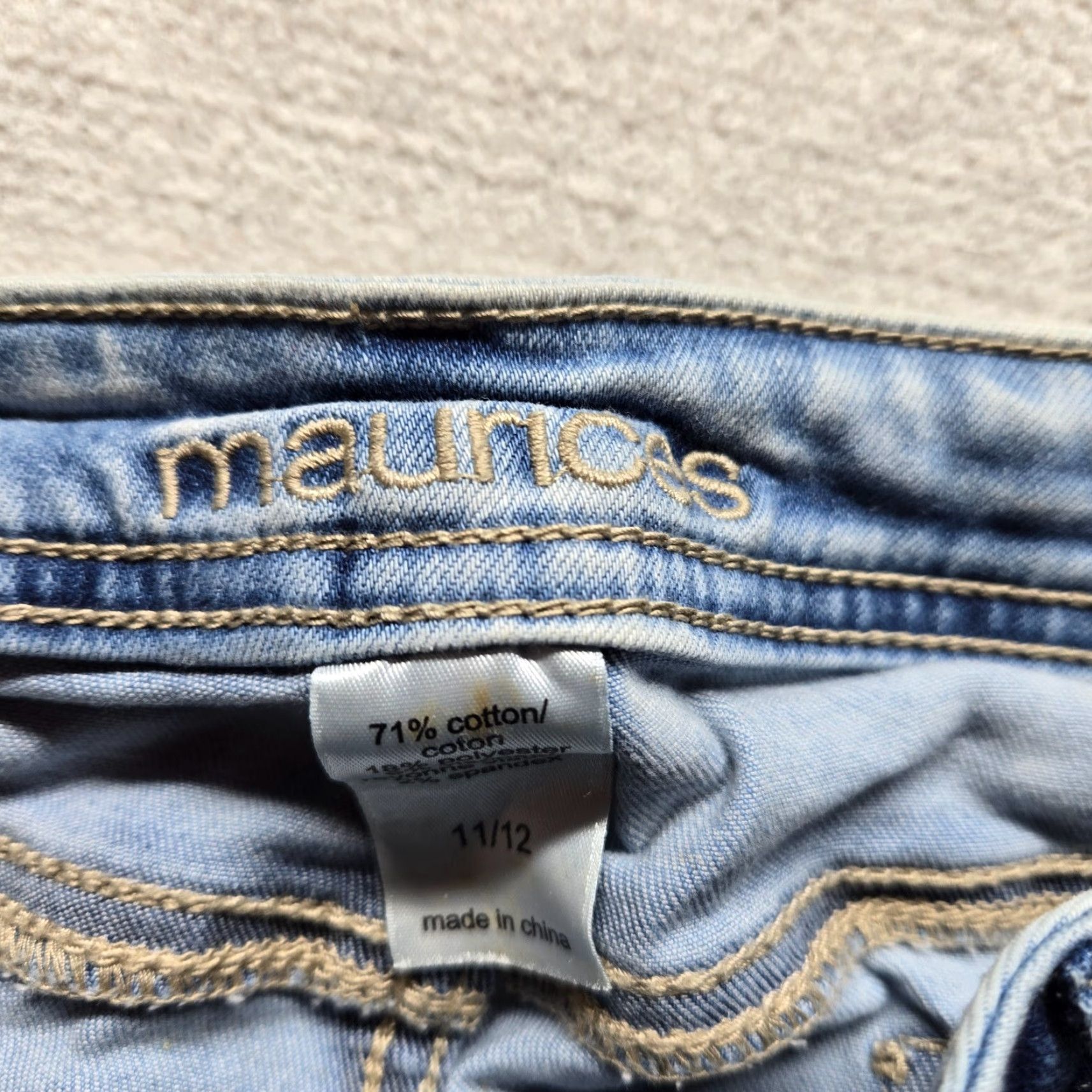Vintage VINTAGE Maurices Jeans Cropped Light Wash Denim Pants Women's Size 11 Pockets Size 32" / US 10 / IT 46 - 4 Thumbnail