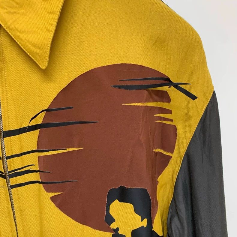 Prada Prada Jacket with Artistic Design in Yellow-2506 Size XS / US 0-2 / IT 36-38 - 8 Thumbnail