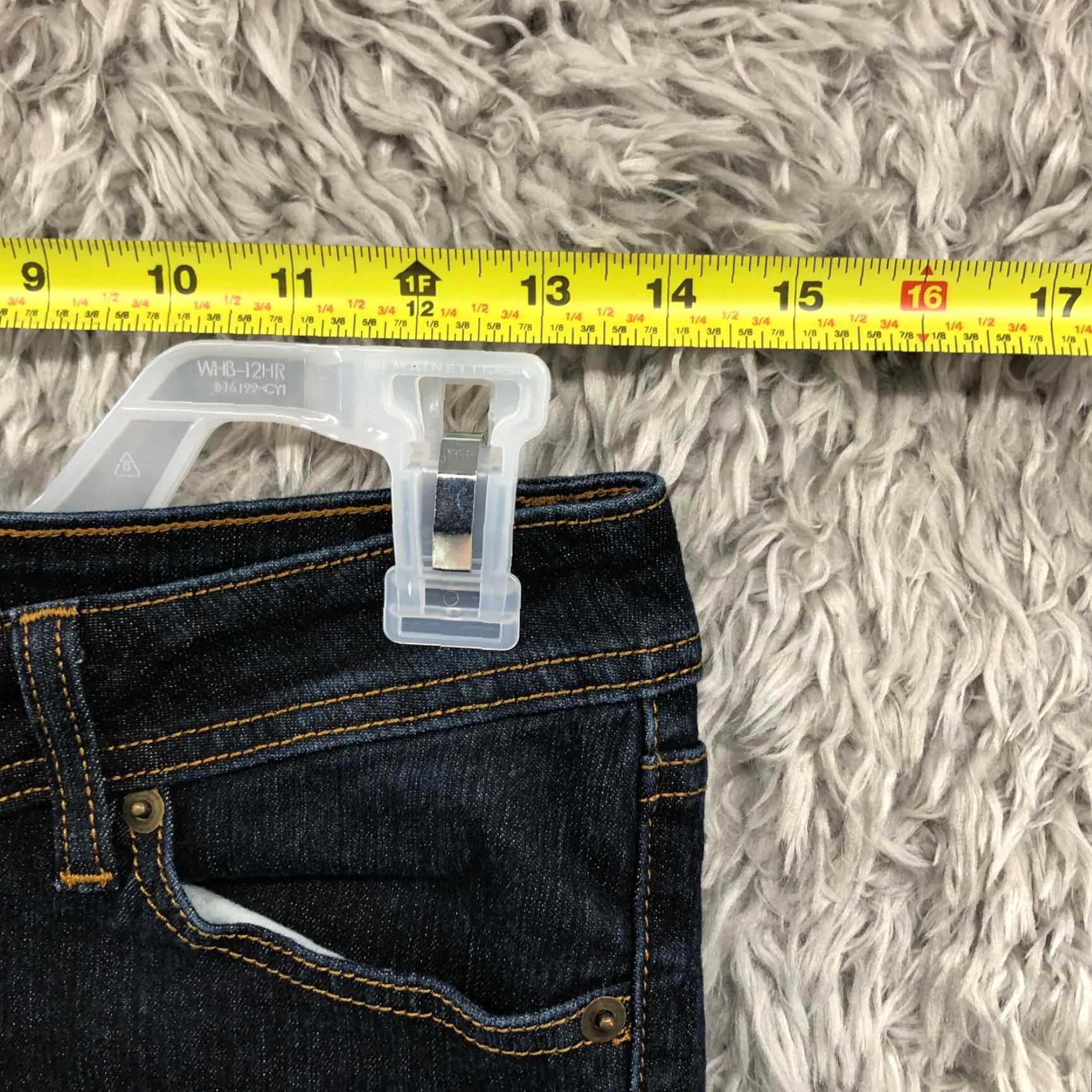 Denime SO Jeans Jeans SO Jeans Dark Wash Denim Skinny Mid Rise 27 30 Blue Womens Juniors Size 7 5-Pocket Regular Cotton Vintage: No Size 28" / US 6 / IT 42 - 2 Thumbnail