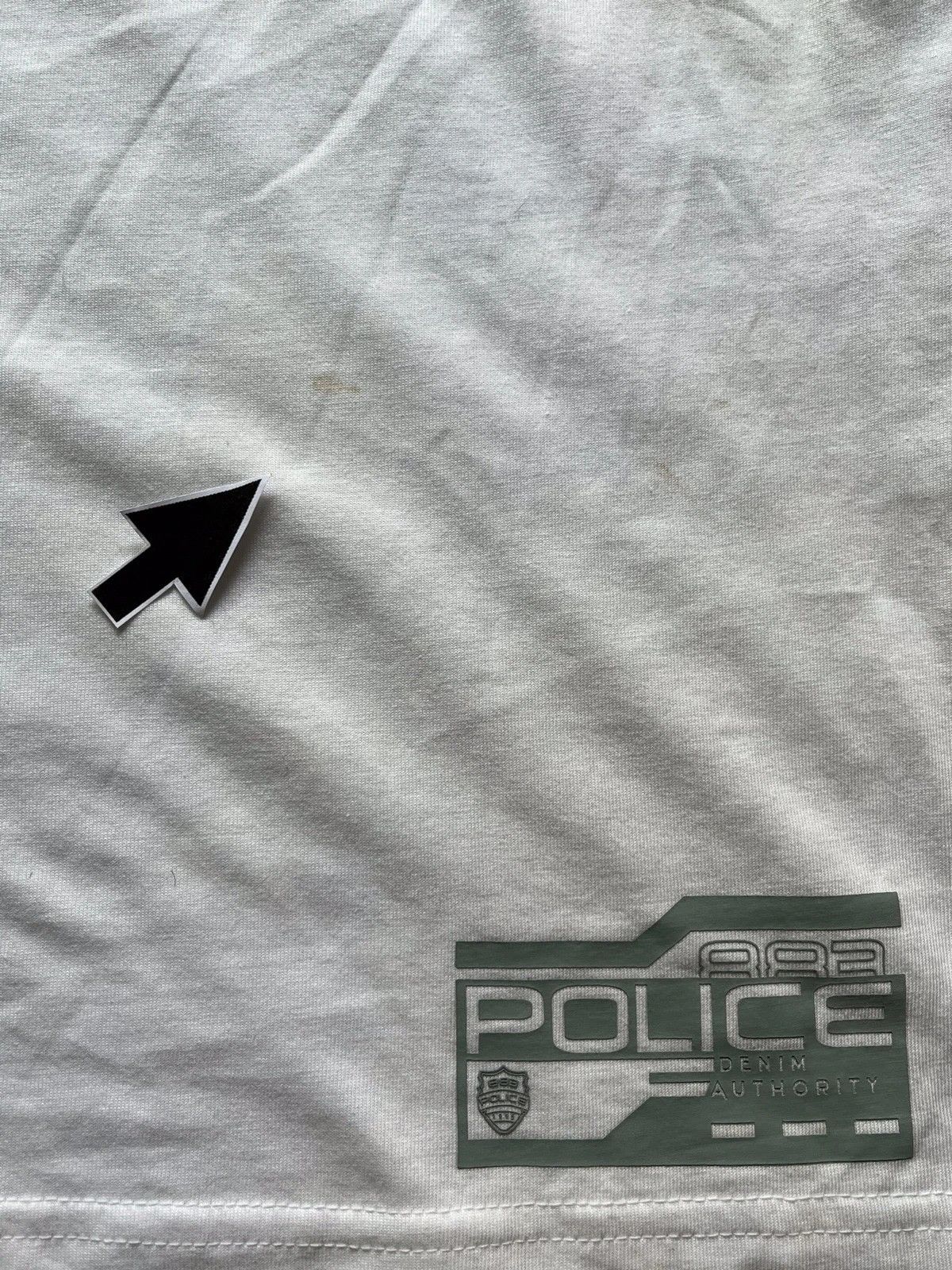 Other Police 883 Denim Luxury T-Shirt Y2K 2000s Size 5 XL Size US XL / EU 56 / 4 - 19 Thumbnail