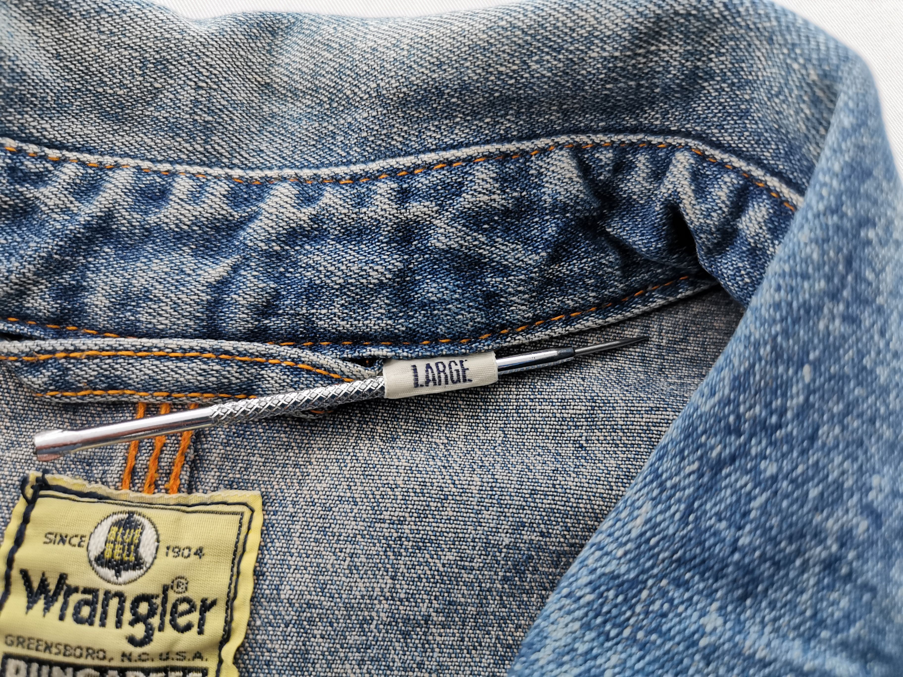 Wrangler Vintage 90s Wrangler Blue Bell Denim Jacket Made In Japan Size US M / EU 48-50 / 2 - 5 Thumbnail