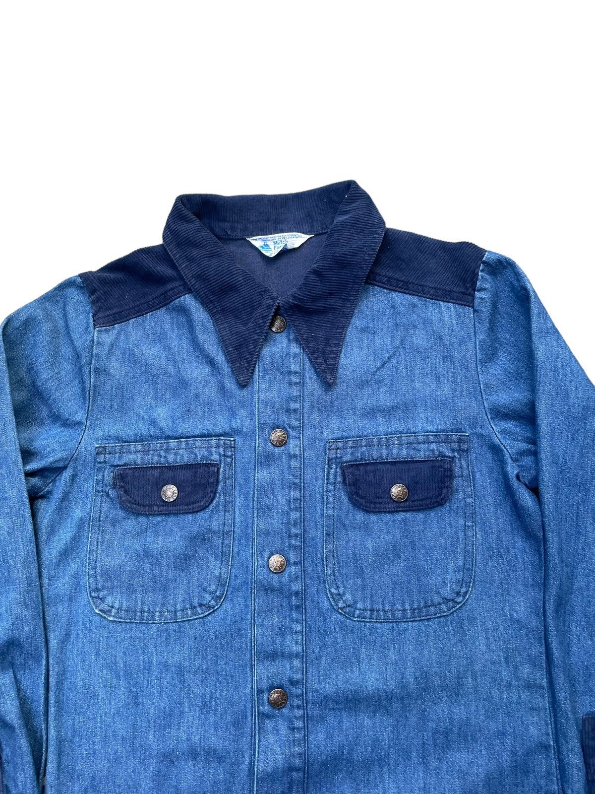 JCPenney × Vintage Vintage Match Factory Jc Penny Western Shirt Size US S / EU 44-46 / 1 - 3 Thumbnail