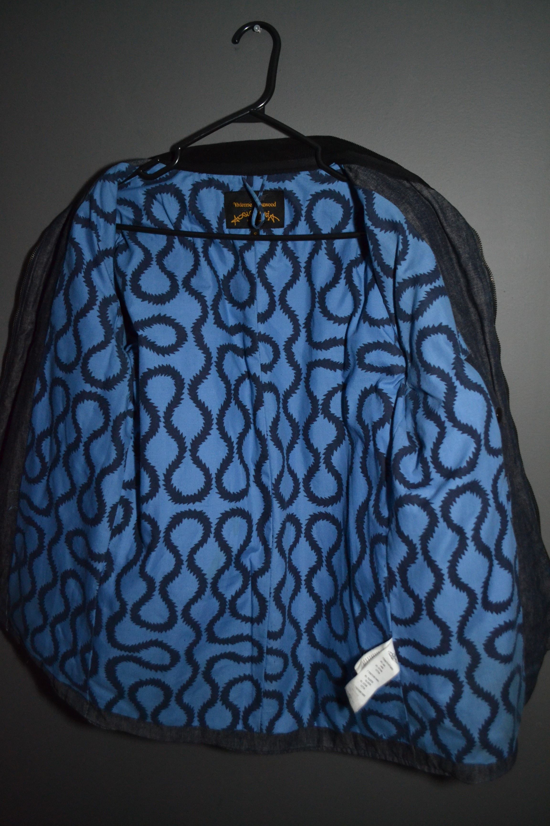 Vivienne Westwood Vivienne Westwood Denim Quilted Jacket Big Orb Logo S Size US S / EU 44-46 / 1 - 17 Thumbnail