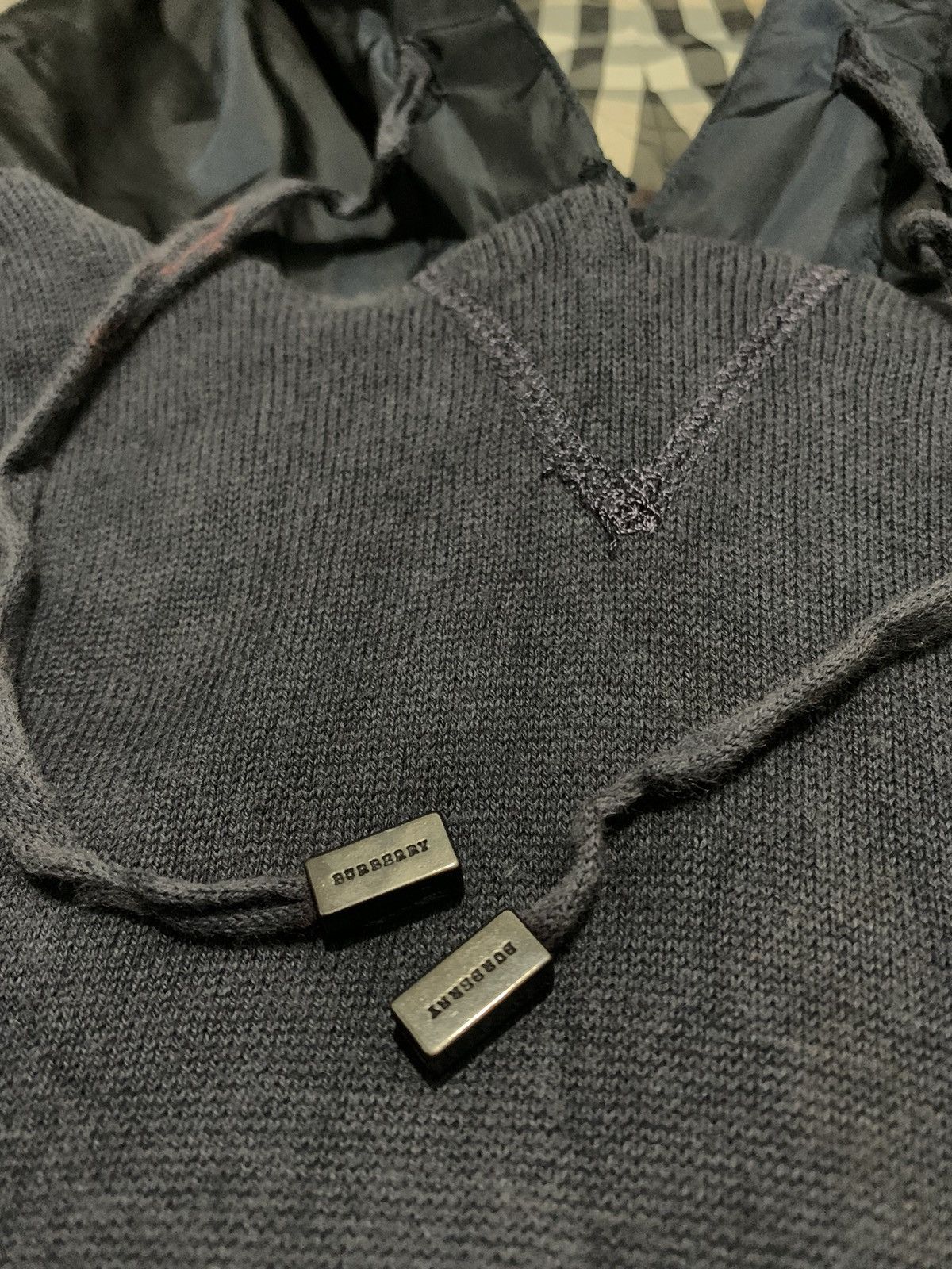 Burberry Burberry check trims cotton hoodie Size US M / EU 48-50 / 2 - 4 Thumbnail
