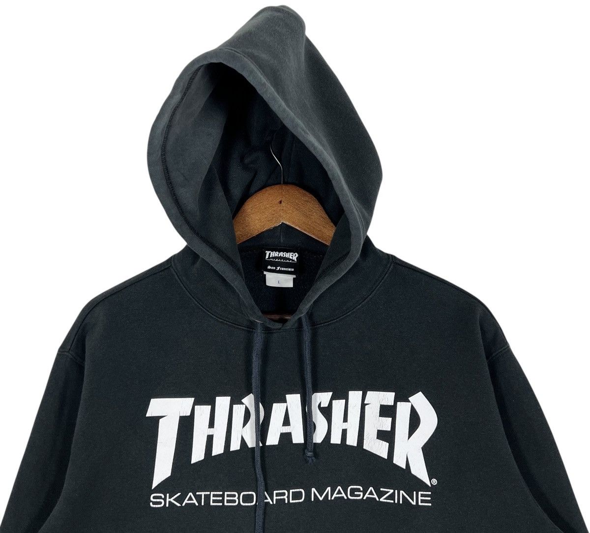 Thrasher Vintage Thrasher Skateboard Megazine Hoodie Size US L / EU 52-54 / 3 - 5 Thumbnail