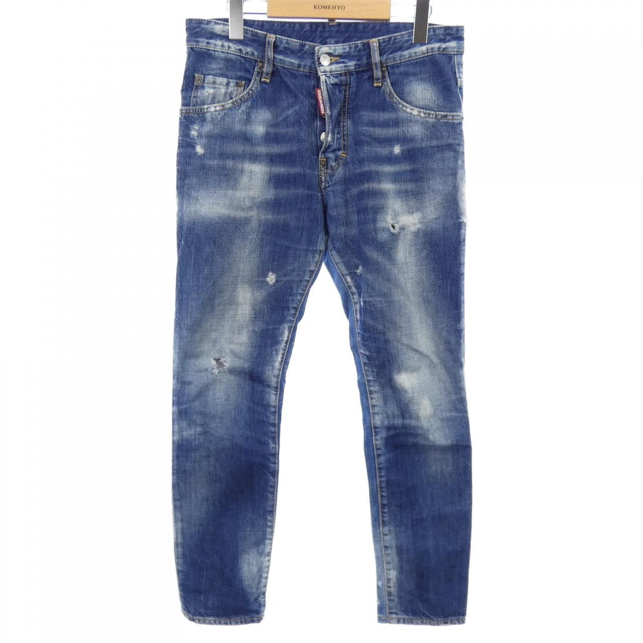 Dsquared2 Dsquared2 Dsquared2 Jeans Textile Jeans S71LB0469 DUTY FREE for USA Size ONE SIZE - 1 Thumbnail
