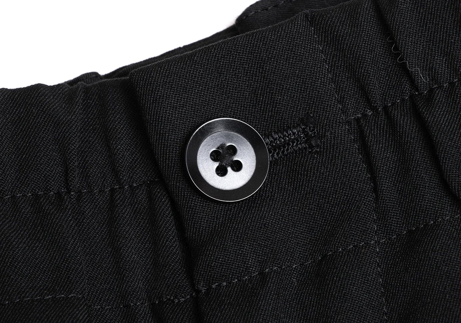 Yohji Yamamoto Yohji Yamamoto Wool Gabardine Wide Pants Black Size US 38 / EU 54 - 3 Thumbnail