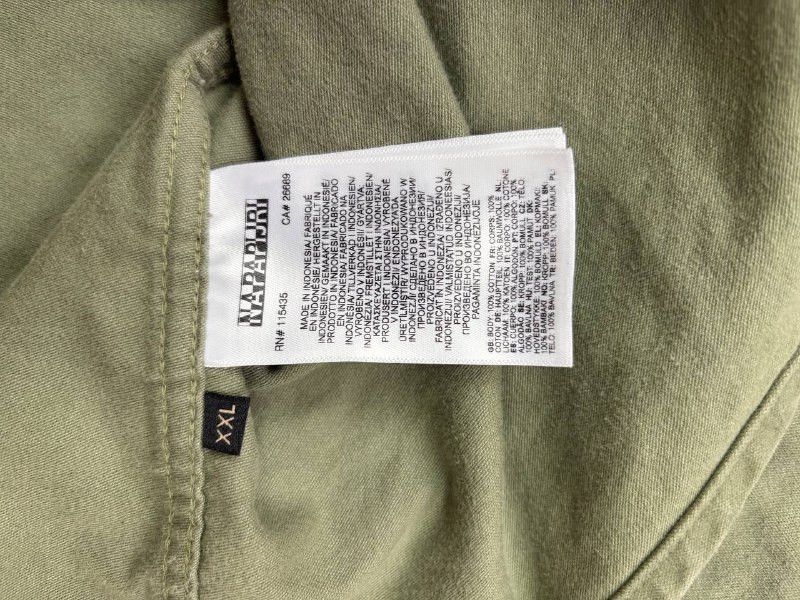 Napapijri Napapijri "Antarctic Research Program" Heavy Cotton Shirt Size US XXL / EU 58 / 5 - 9 Thumbnail