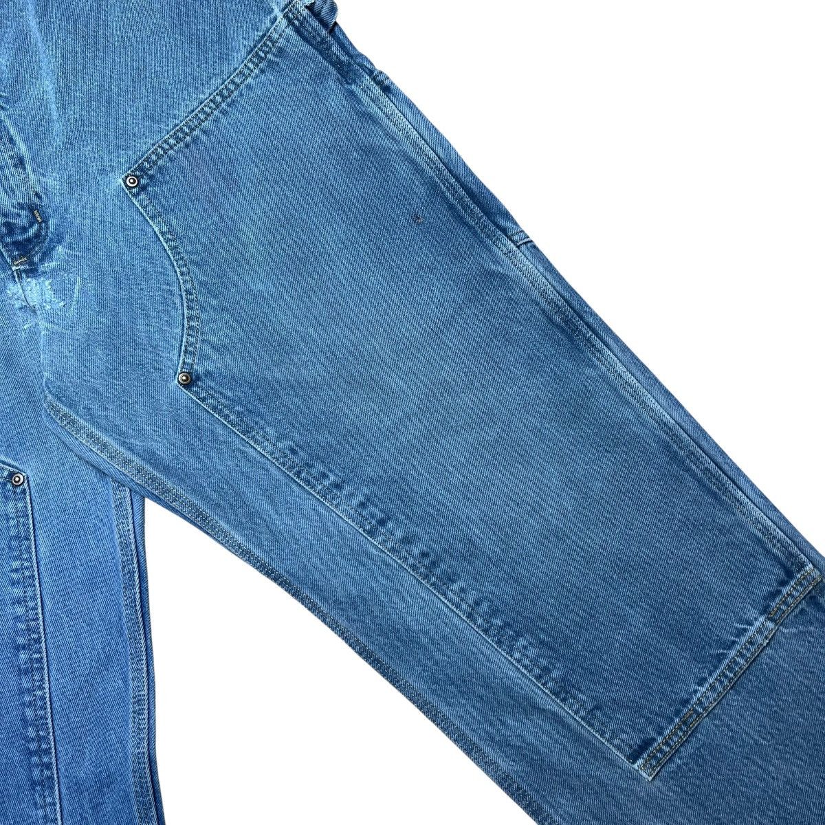 Carhartt 2000s Carhartt Denim Double Knee Carpenter Dungaree Pants Size US 35 - 11 Thumbnail