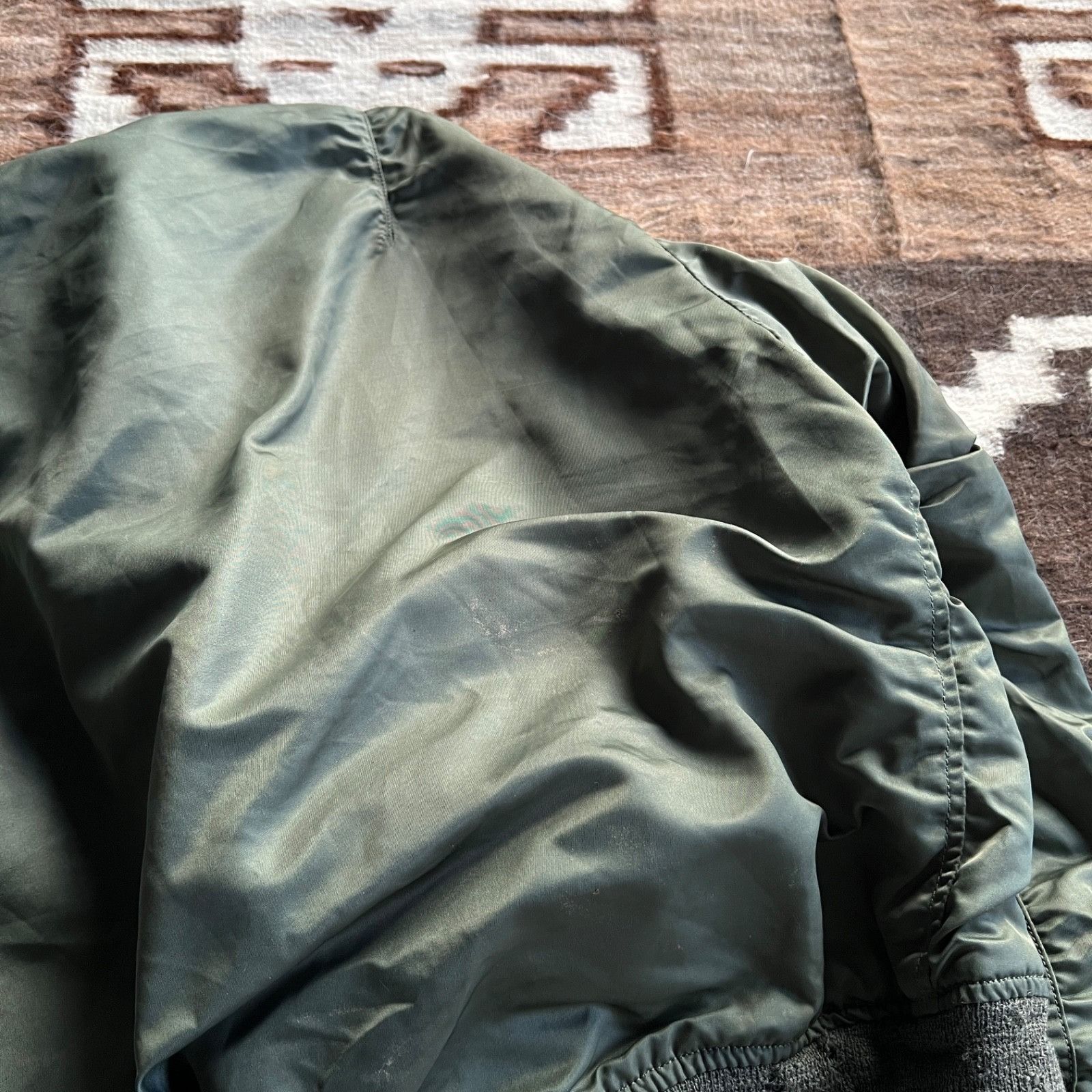 Alpha Industries Alpha Industries 70s Vintage USAF MA-1 Flight Jacket 9782AC Size US M / EU 48-50 / 2 - 7 Thumbnail