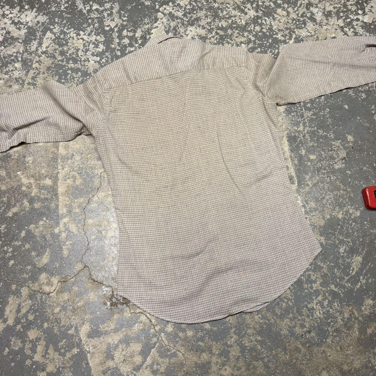 Levi's Vintage Levi’s White Tab Brown/Tan Stripe Plaid Button Up Size US M / EU 48-50 / 2 - 13 Thumbnail
