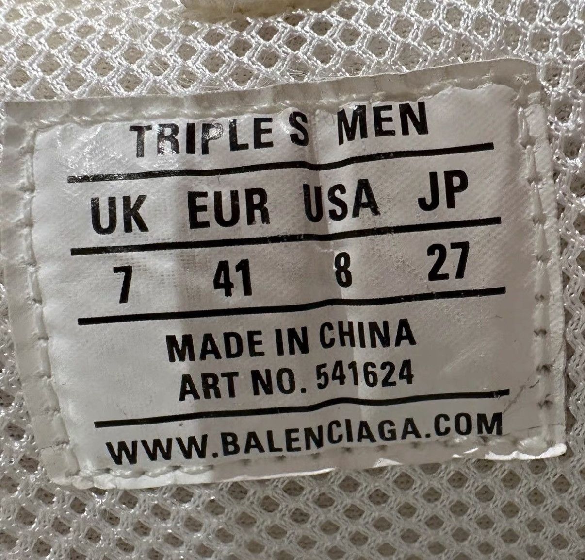 Balenciaga Balenciaga Triples Sneakers J42 Size US 8 / EU 41 - 7 Thumbnail