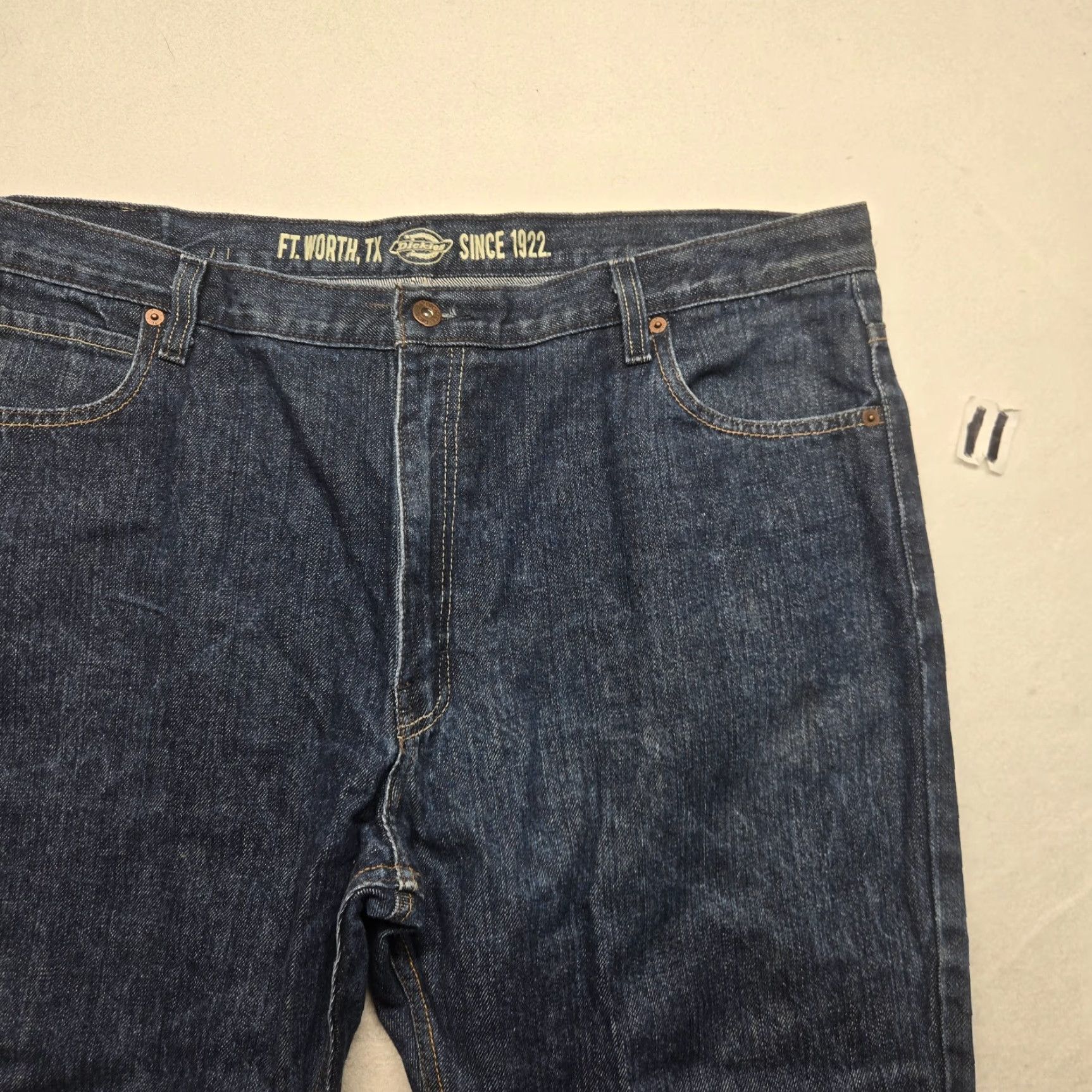 Dickies VINTAGE Dickies Relaxed Fit Denim Work Blue Jeans Adult Men 40 X 30 Workwear Pants Size US 40 / EU 56 - 2 Thumbnail
