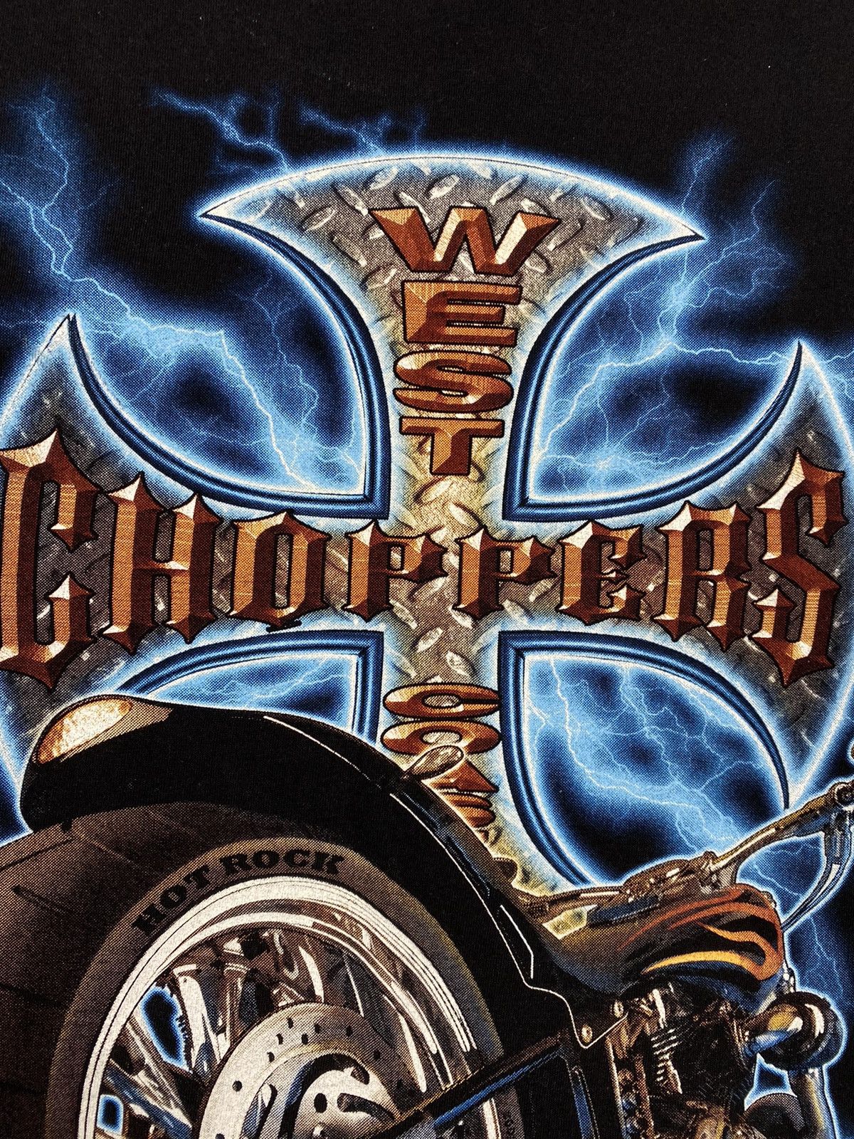 Vintage × West Coast Choppers Vintage West Coast Chopper Paul Walker Need for Speed tee Size US L / EU 52-54 / 3 - 16 Thumbnail