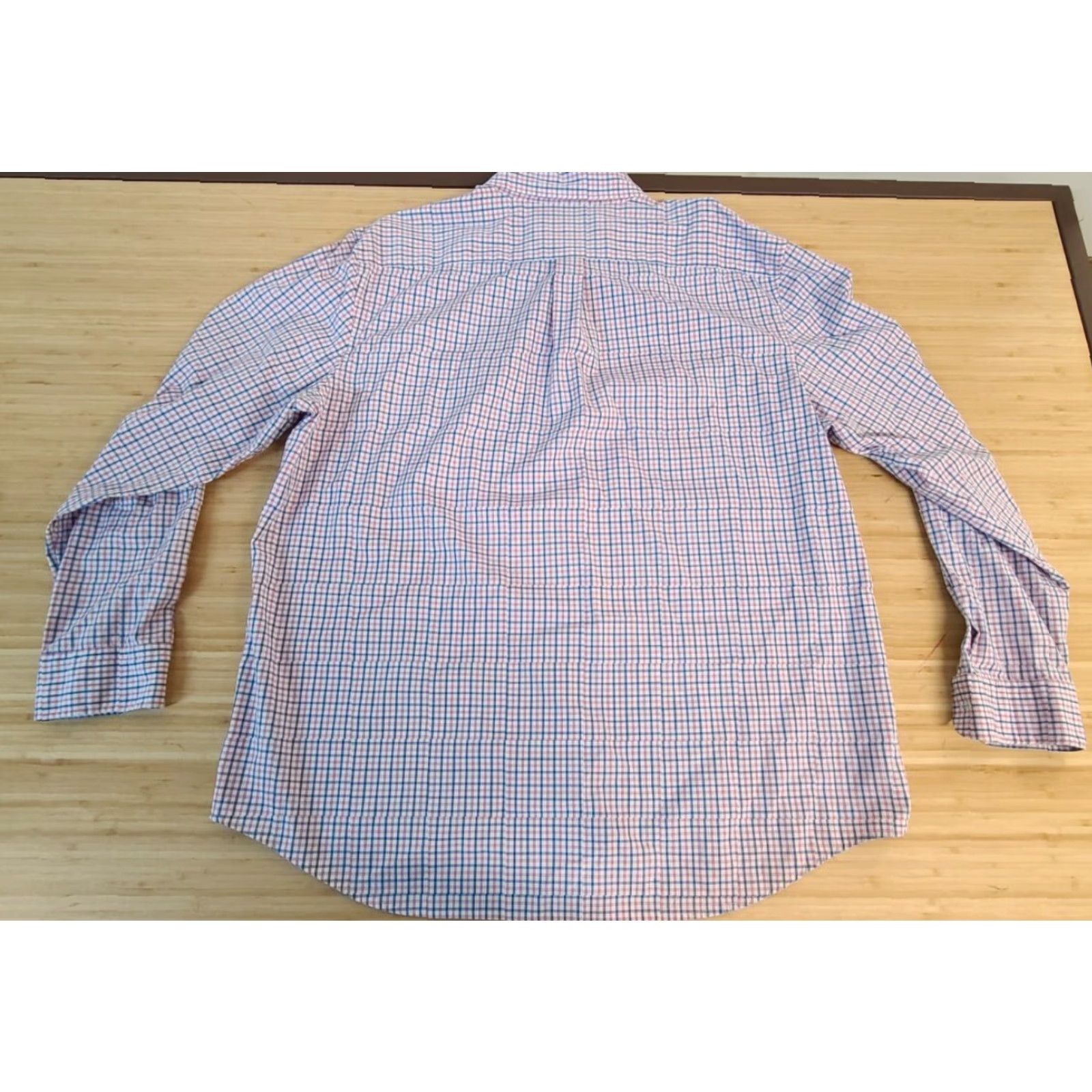 Vineyard Vines Vineyard Vines Tucker Shirt Classic Fit Blue Pink Checkered XL Mens Long Sleeve Button-Up Shirt Size US XL / EU 56 / 4 - 4 Thumbnail
