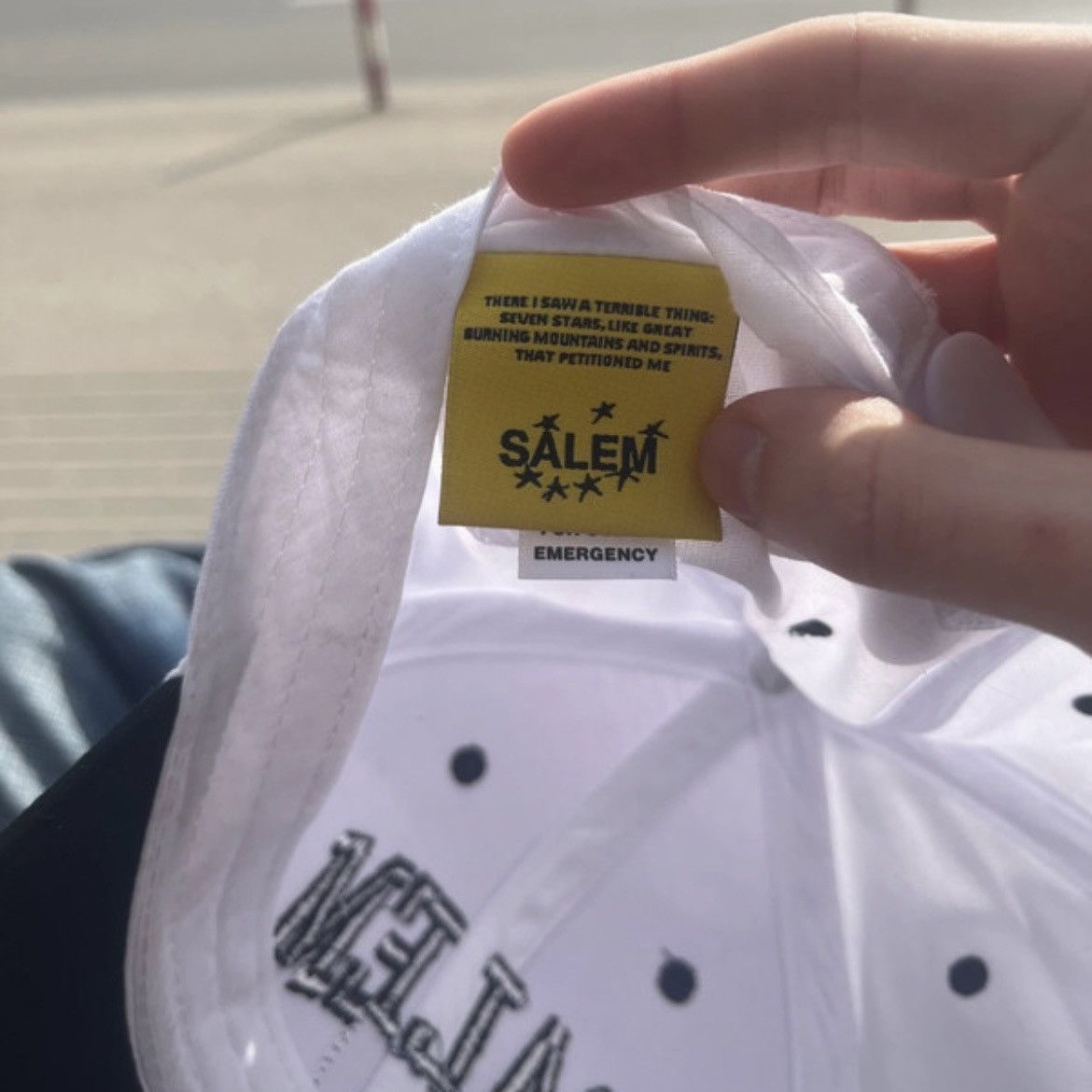 S4LEM s4lem flag hat white Size ONE SIZE - 3 Thumbnail