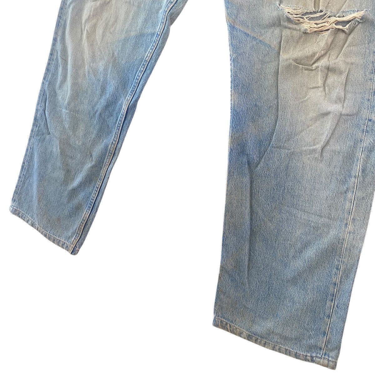 Levi's Vtg Distressed Levi’s 501 Acid Wash Jeans Made in USA Size US 38 / EU 54 - 20 Thumbnail