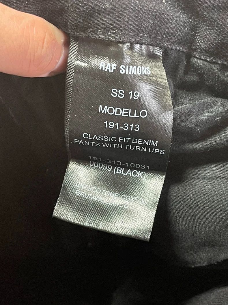 Raf Simons Raf simons Black jeans Size US 30 / EU 46 - 5 Thumbnail