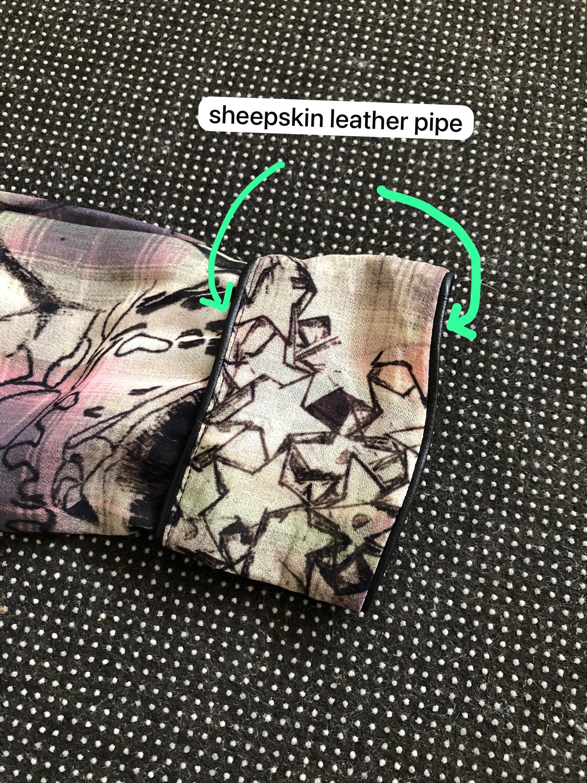 Diesel RARE🔥DIESEL SHEEPSKIN PIPELINE PAPERTHIN HORROR JUNJI ITO Size M / US 6-8 / IT 42-44 - 11 Thumbnail