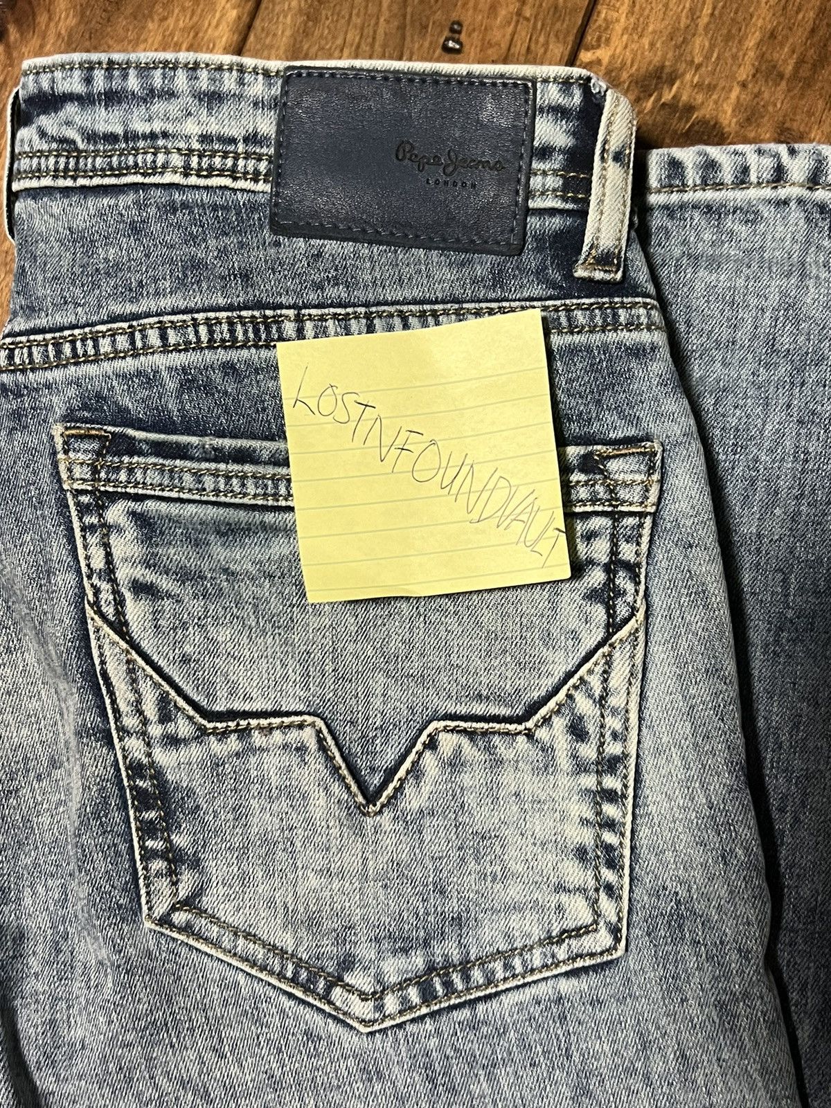If Six Was Nine × Pepe Jeans Pepe Jeans light denim Size US 30 / EU 46 - 21 Thumbnail