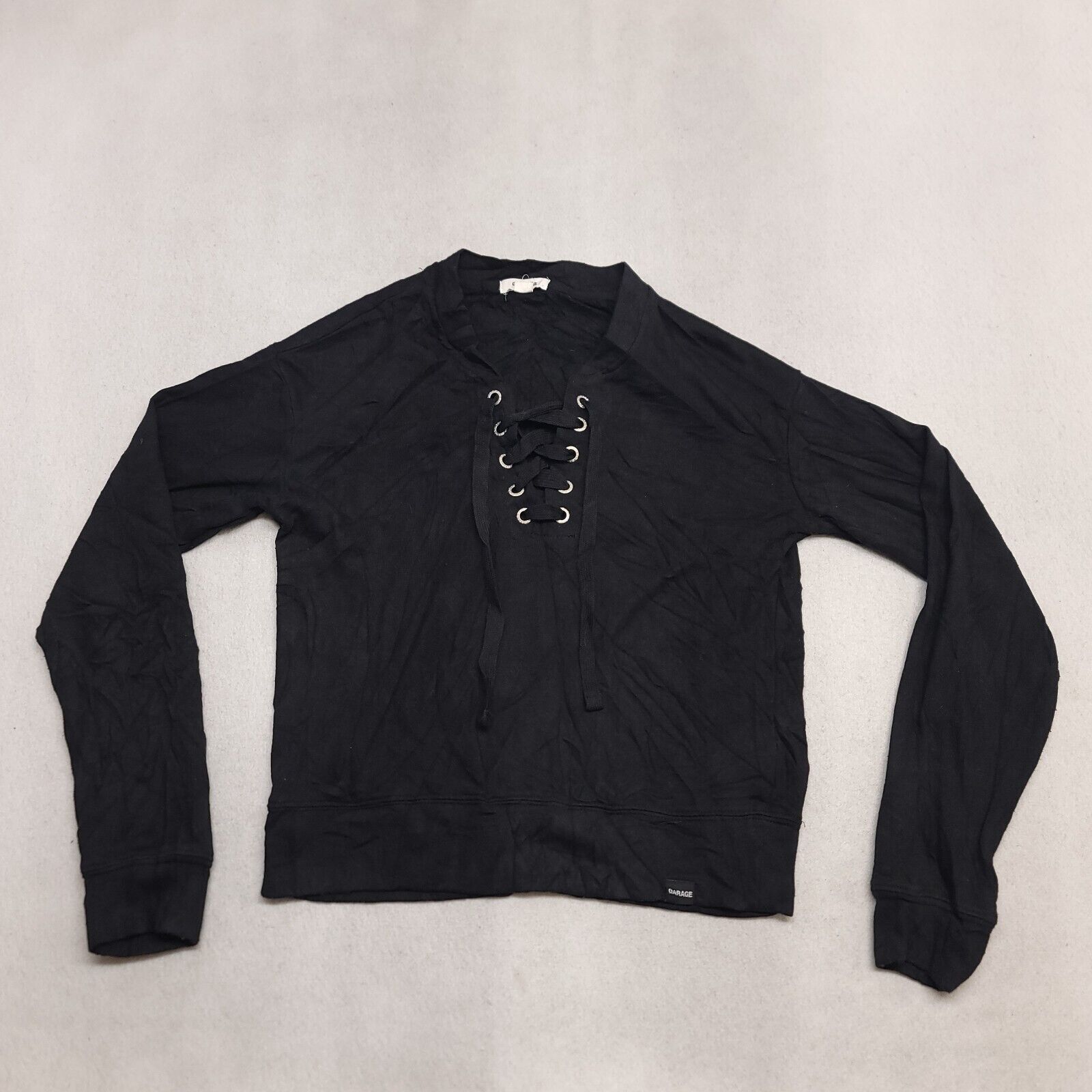 Garage Garage Casual Pullover T Shirt Womens Size Small S Black Size S / US 4 / IT 40 - 2 Thumbnail