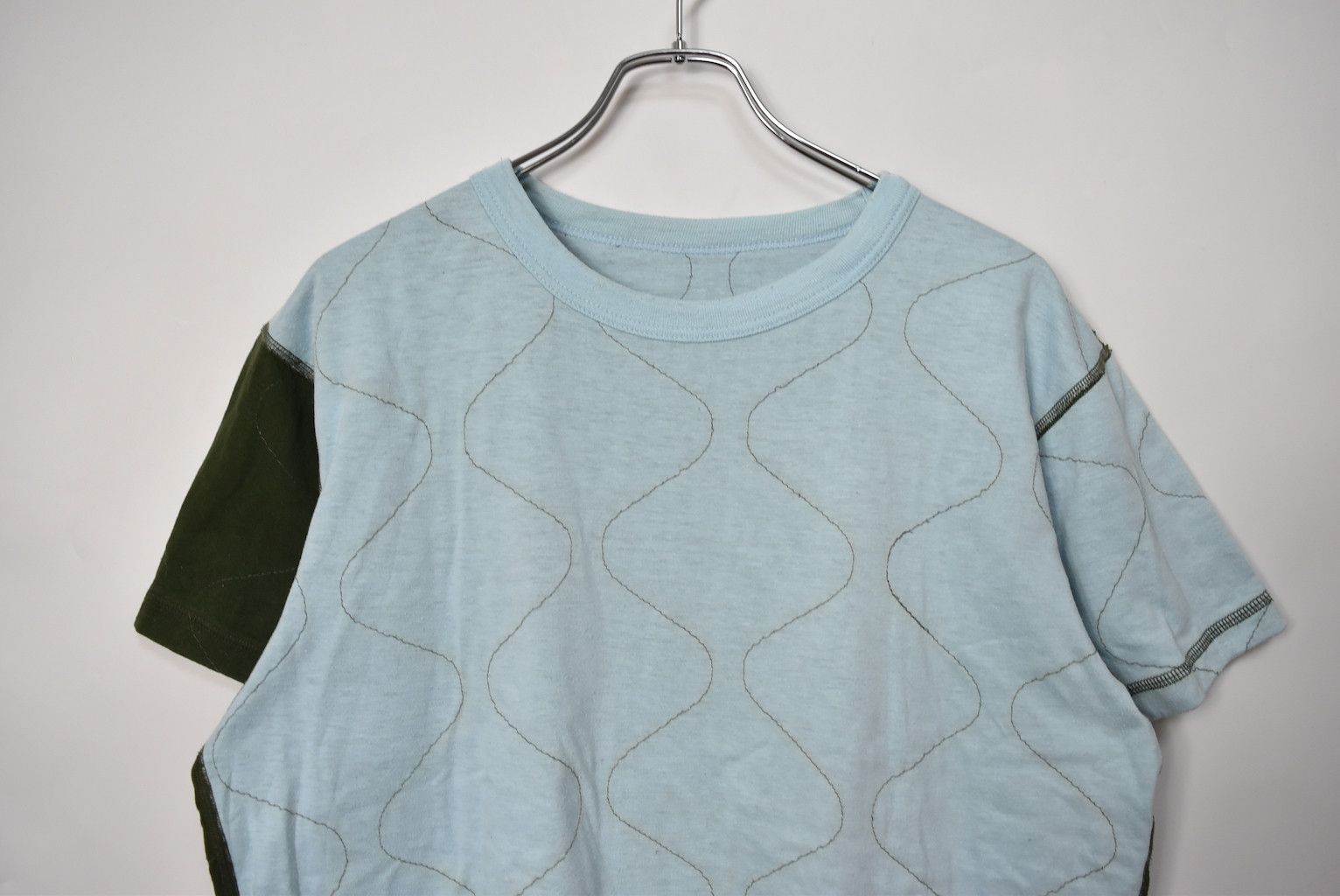 Nepenthes quilted color t-shirt tee 27327 - 746 69 Size US M / EU 48-50 / 2 - 3 Thumbnail