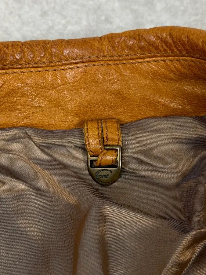 Roberto Cavalli AW2005 Cavalli Pony Hair Camel Leather Asymmetrical Jacket Size US M / EU 48-50 / 2 - 10 Thumbnail