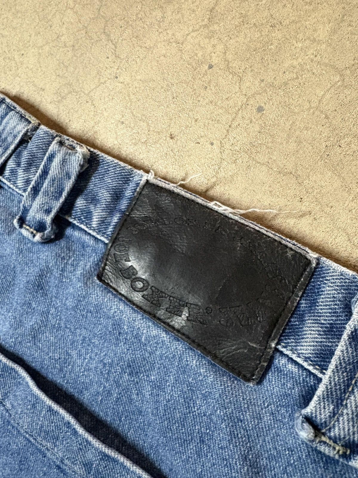 Joe Boxer Vintage 90s Joe Boxer Jorts Jean Shorts Blue Size 38 Size US 38 / EU 54 - 4 Thumbnail