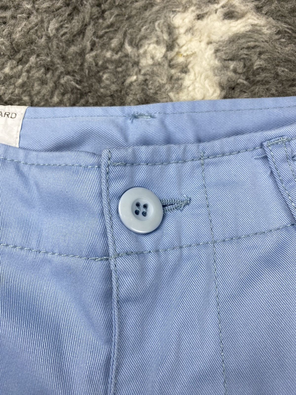 If Six Was Nine × Japanese Brand 🌟ACT CHIVE LURE🌟Spell Out RARE Color Baby Blue Cargo Pant Size US 29 - 9 Thumbnail