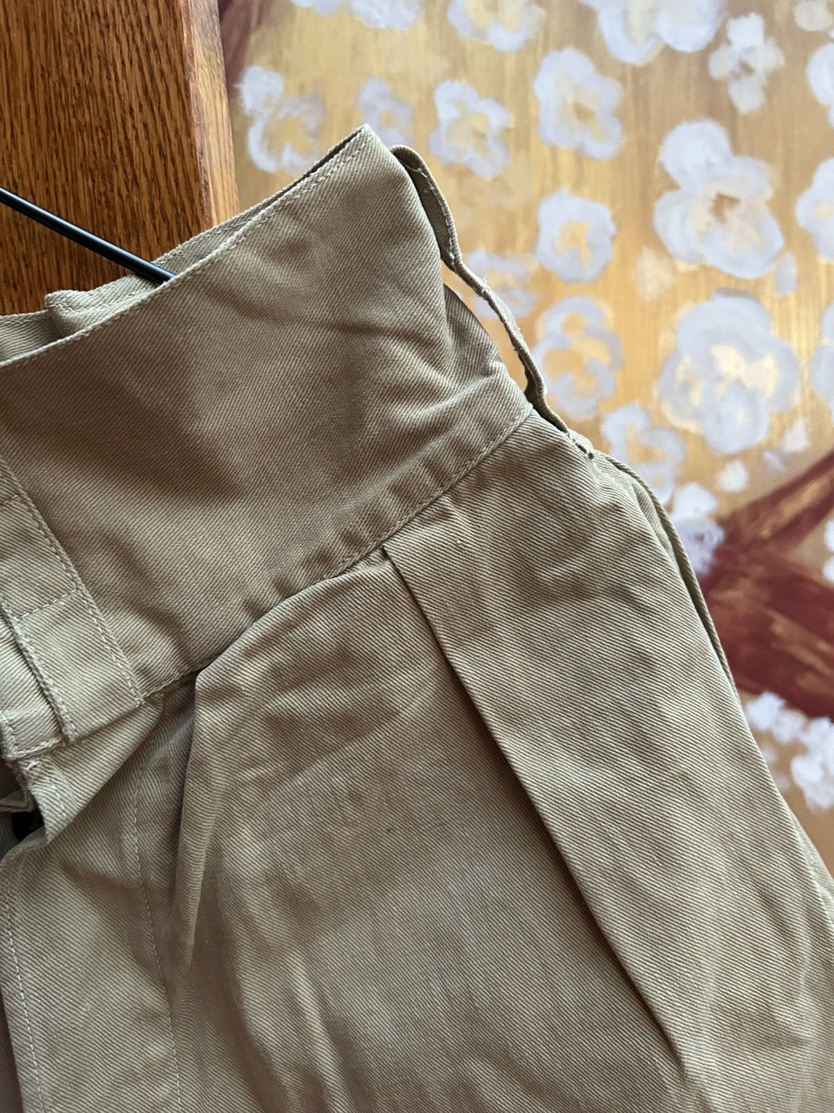 Vintage WWII 40s British Tropical Jungle Gurkha Bermuda Shorts Size US 28 / EU 44 - 5 Thumbnail