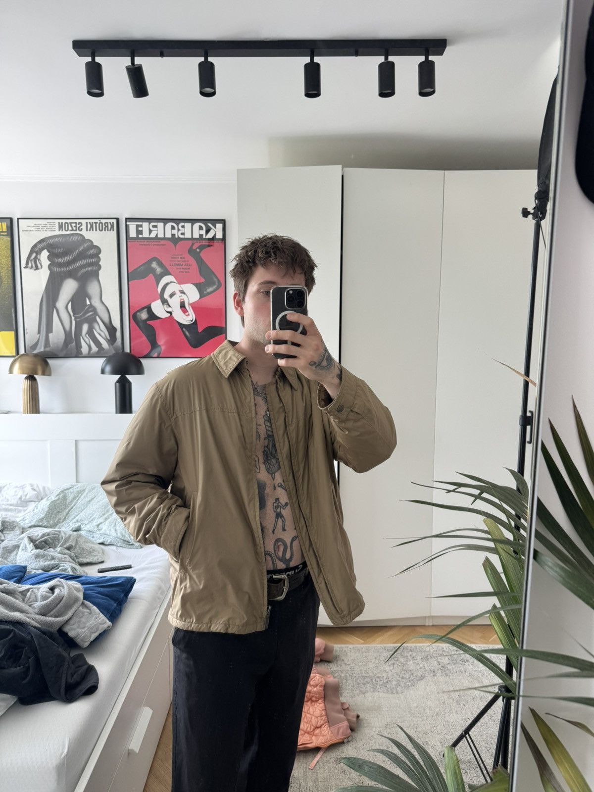 Burberry Vintage Burberry Beige Casual Jacket 90s Streetwear Designer Size US L / EU 52-54 / 3 - 4 Thumbnail