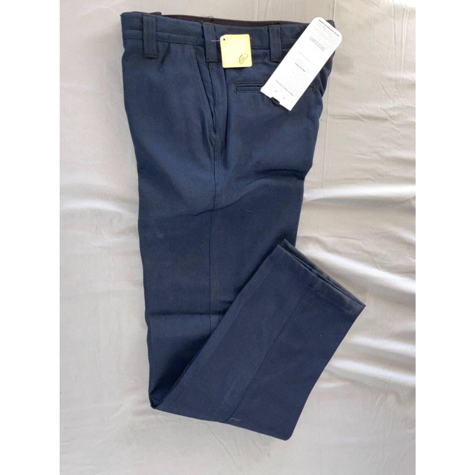 image of Vintage Flying Cross Nomex Iiia Fire Resistant Stationwear Work Pants. Men's 32R, Nwt!! in White