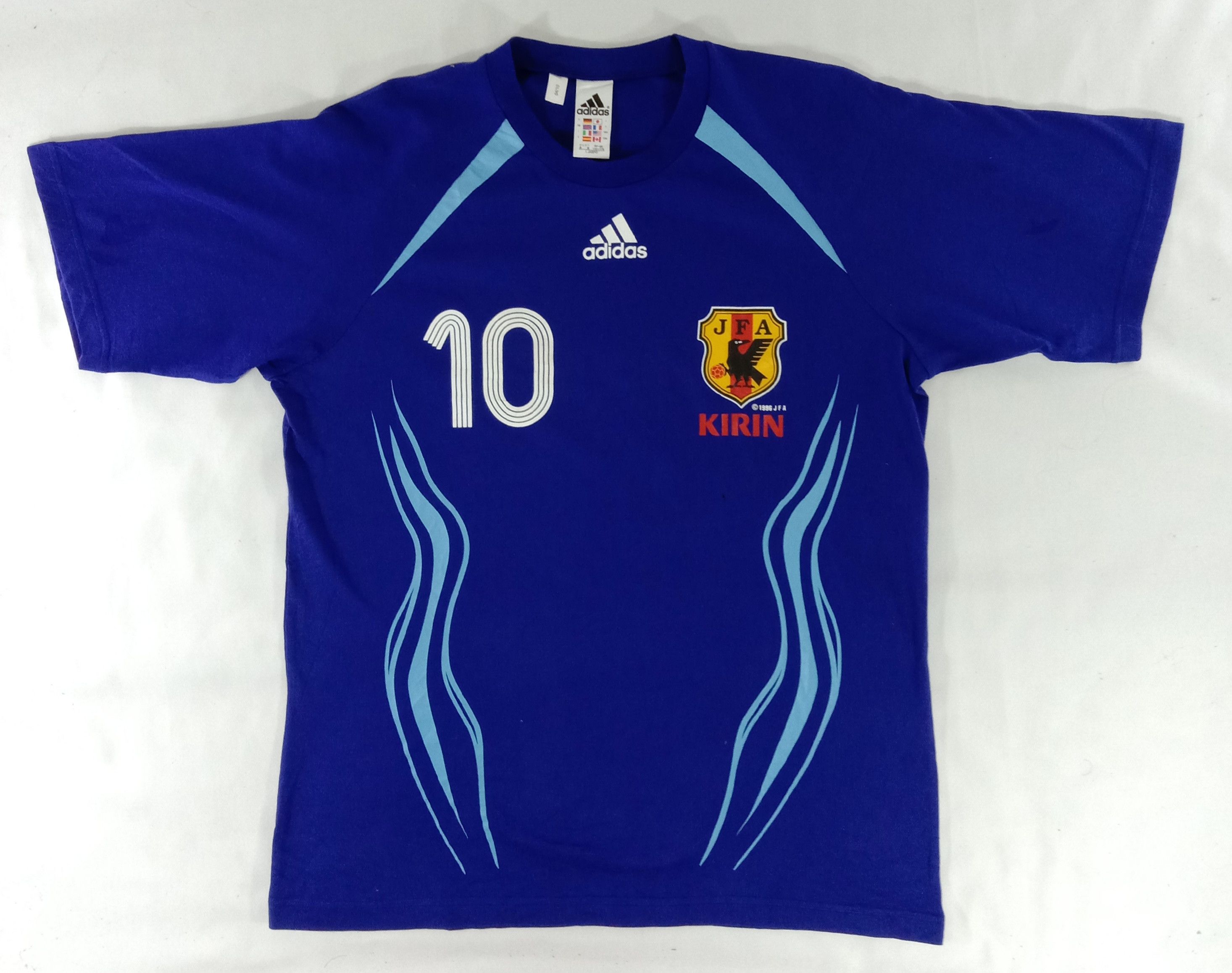 Adidas Vintage Japan National Football Team 2006 Kagawa Jersey Size US L / EU 52-54 / 3 - 1 Thumbnail