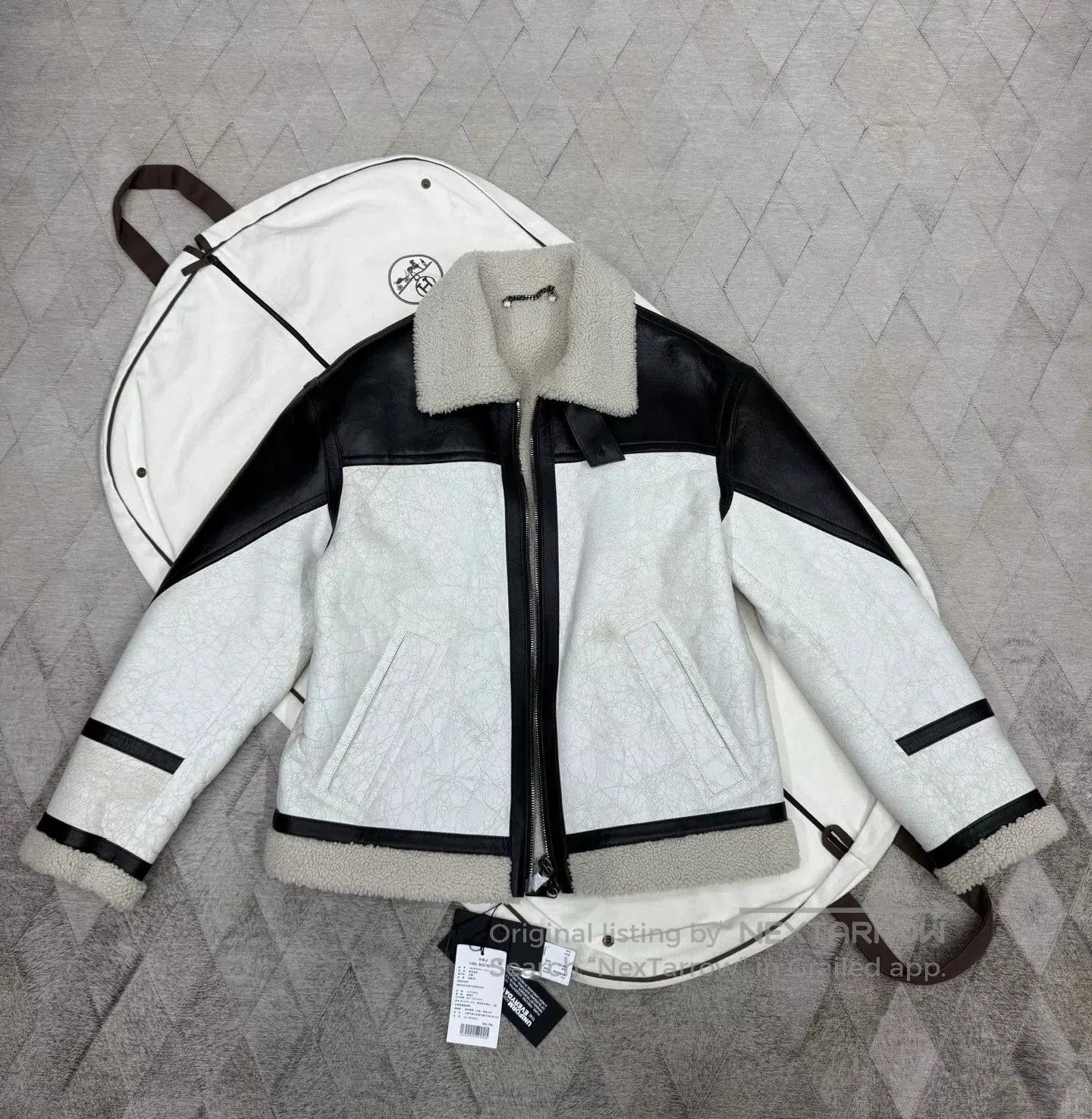 Neil Barrett Neil Barrett Color Block Shearling Jacket. Size US M / EU 48-50 / 2 - 1 Thumbnail