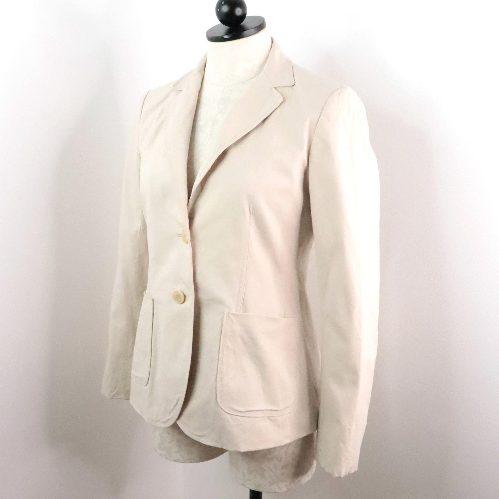 Theory Theory Women’s Beige Blazer Size 6 Tailored Jacket Size M / US 6-8 / IT 42-44 - 3 Thumbnail