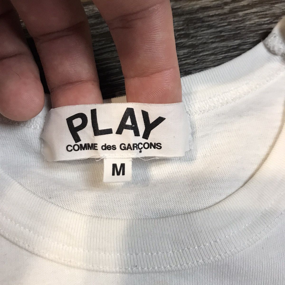 Comme des Garcons Comme Des Garcons PLAY Japanese Brand Tshirt Size M / US 6-8 / IT 42-44 - 5 Thumbnail