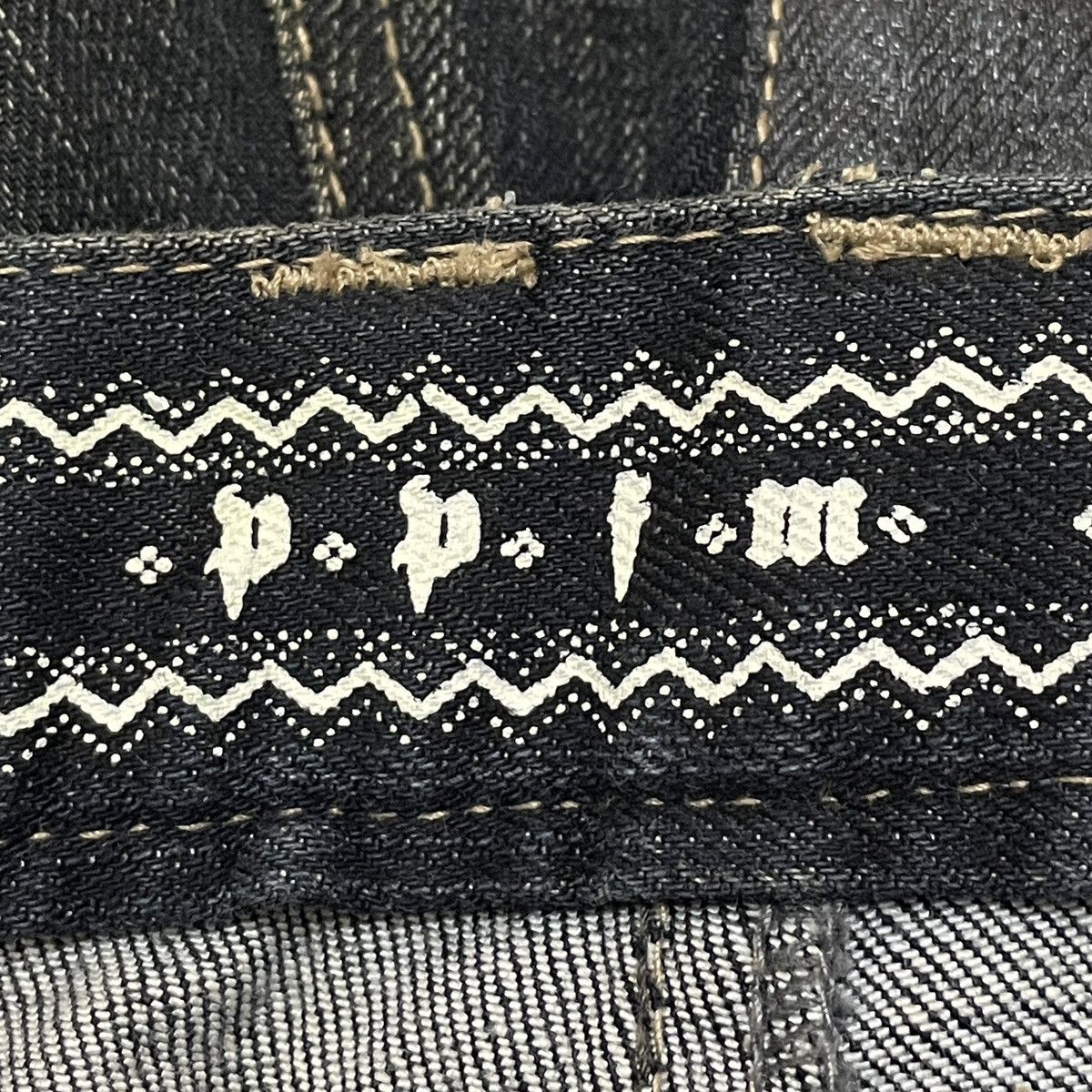 14th Addiction Very Rare Vintage Japanese Brand PPFM Tactical Jeans 1990s Size US 30 / EU 46 - 9 Thumbnail