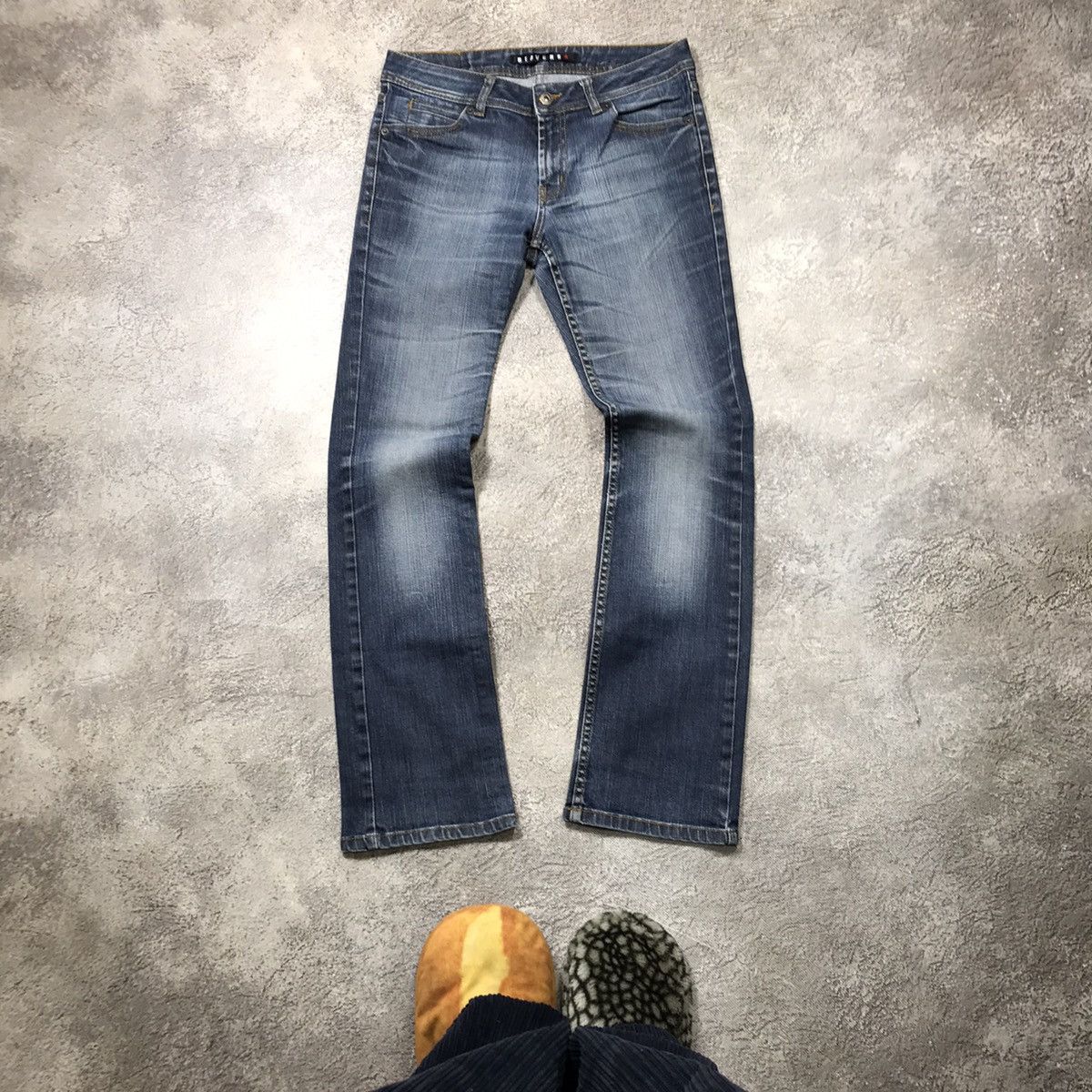 Vintage Vintage 90s Faded Distressed Baggy Jeans Grunge Skate 28 Size 28" / US 6 / IT 42 - 1 Thumbnail