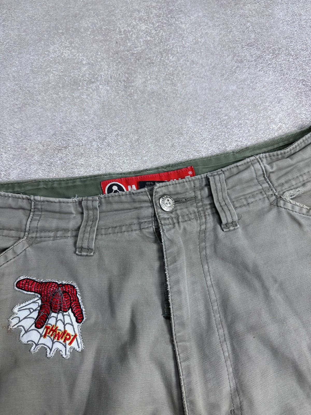 Vintage Vintage Molecule Baggy Patchwork Cargo Pants 35 Size US 35 - 7 Thumbnail