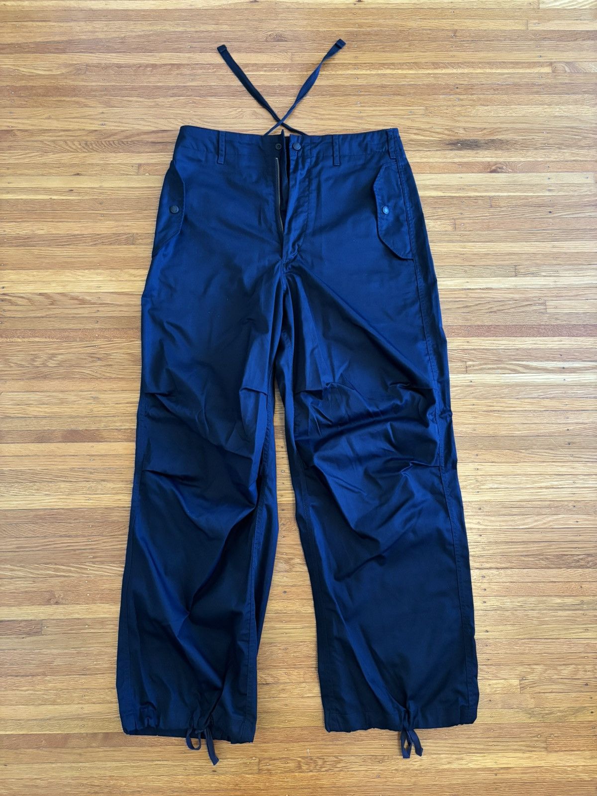 OVER PANT - FEATHER PC TWILL -