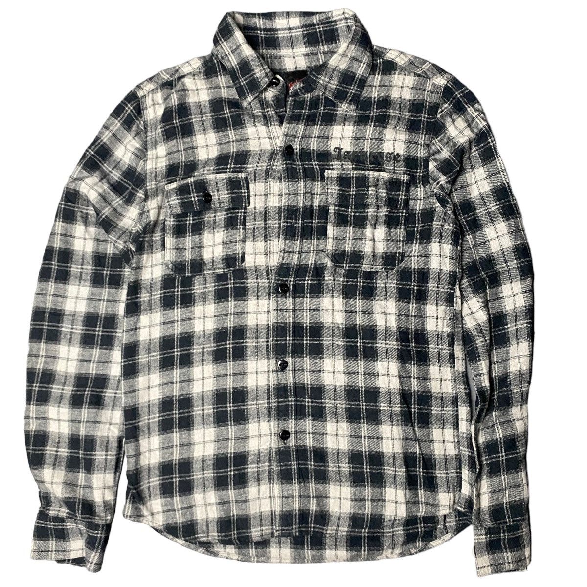 If Six Was Nine 2000's Jackrose Tribal Poem Plaid Shirts Size US S / EU 44-46 / 1 - 2 Thumbnail