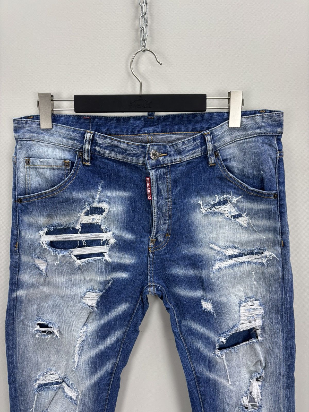 Dsquared2 Mens jeans Dsquared2 Size 54 Color Blue Size US 34 / EU 50 - 3 Thumbnail