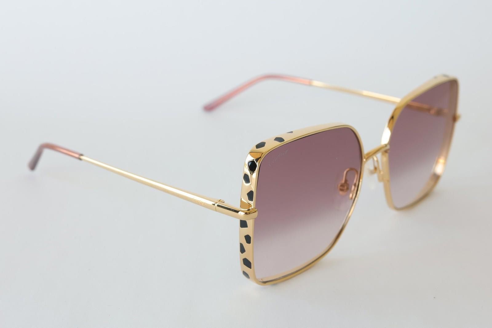 Cartier New Cartier eyewear sunglasses eyeglasses CT0299S 003 gold Size ONE SIZE - 8 Thumbnail