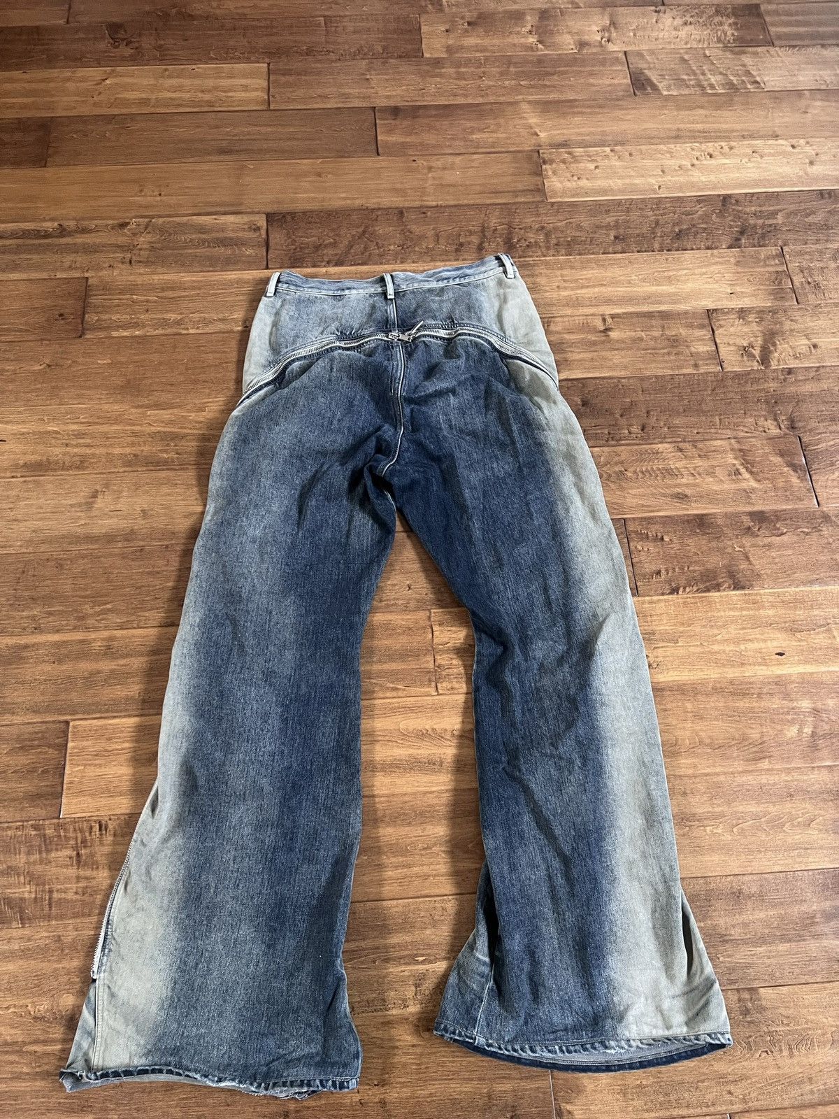 Rick Owens Bolan banana mineral pearl Size US 32 / EU 48 - 2 Thumbnail