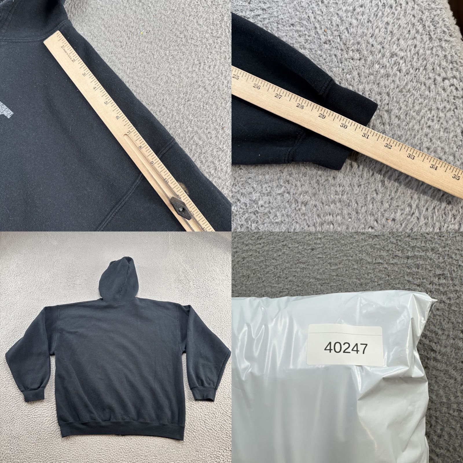 Vintage VINTAGE Pink Floyd Hoodie Full Zip Black 2000S XL Mens Shirt? Size US XL / EU 56 / 4 - 9 Thumbnail