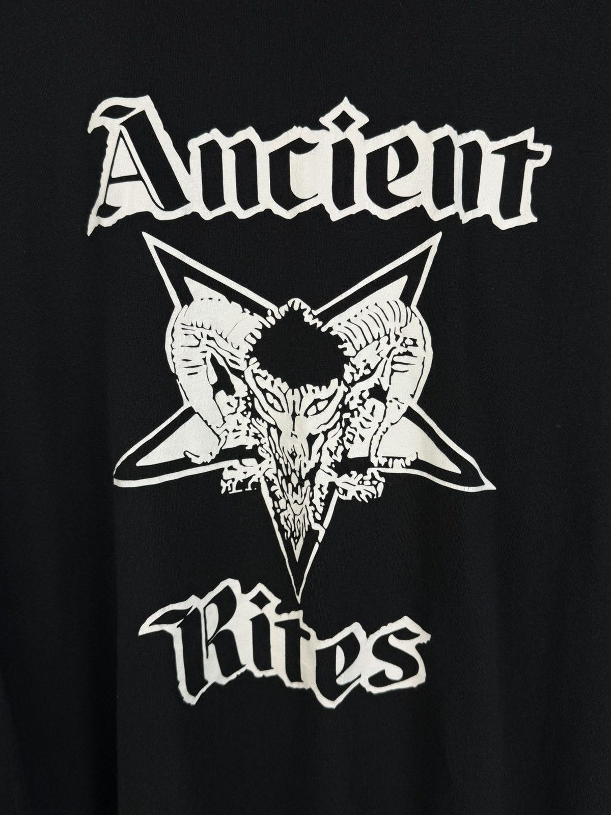 Band Tees 00s Vintage Ancient Rites Black Metal Band Long Sleeve Tee Size US XL / EU 56 / 4 - 2 Thumbnail