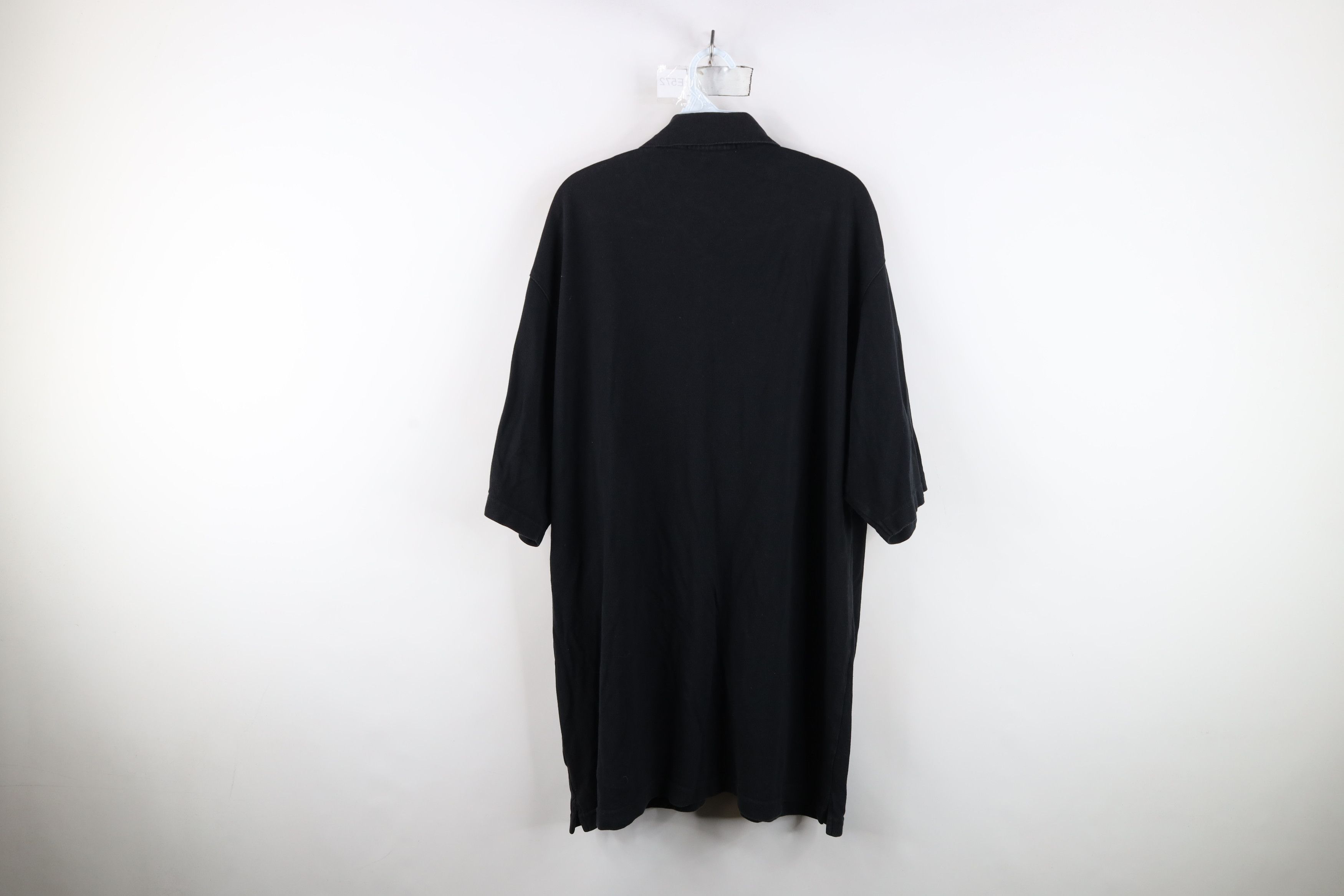 Hard Rock Cafe Vintage 90s Hard Rock Cafe Cleveland Button Shirt Black Size US XL / EU 56 / 4 - 12 Thumbnail