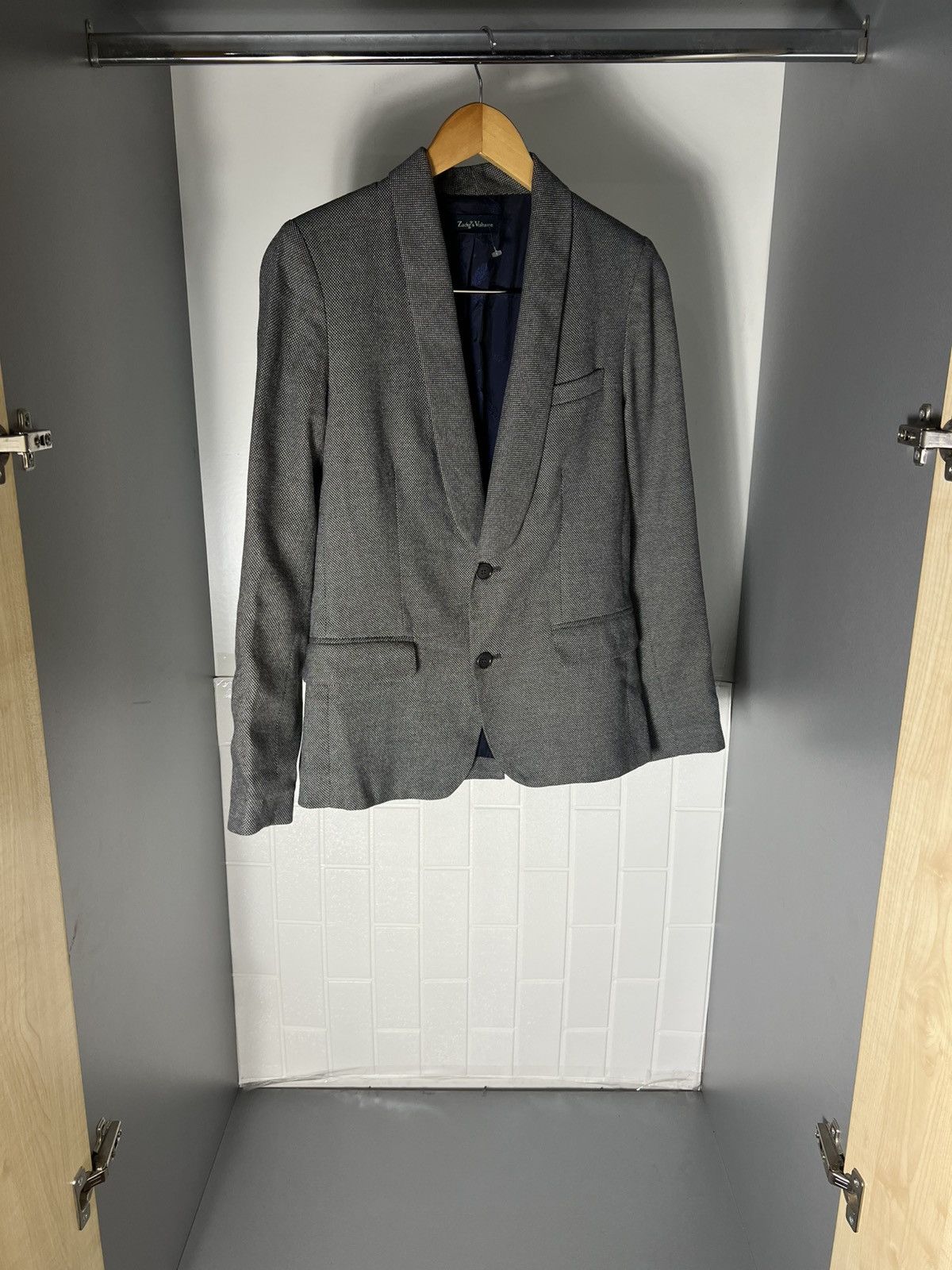 Zadig & Voltaire VINTAGE ZADIG & VOLTAIRE ITALIAN DESIGNER BLAZER SUIT CASUAL Size 44S - 2 Thumbnail